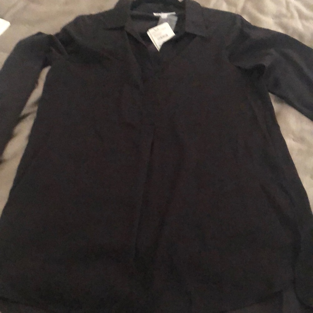Black blouse new with tags